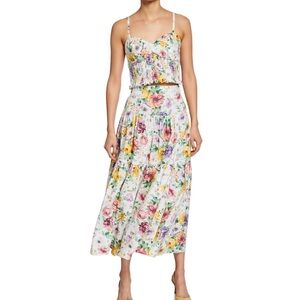 PETERSYN‎ Rocco Floral Tiered Skirt